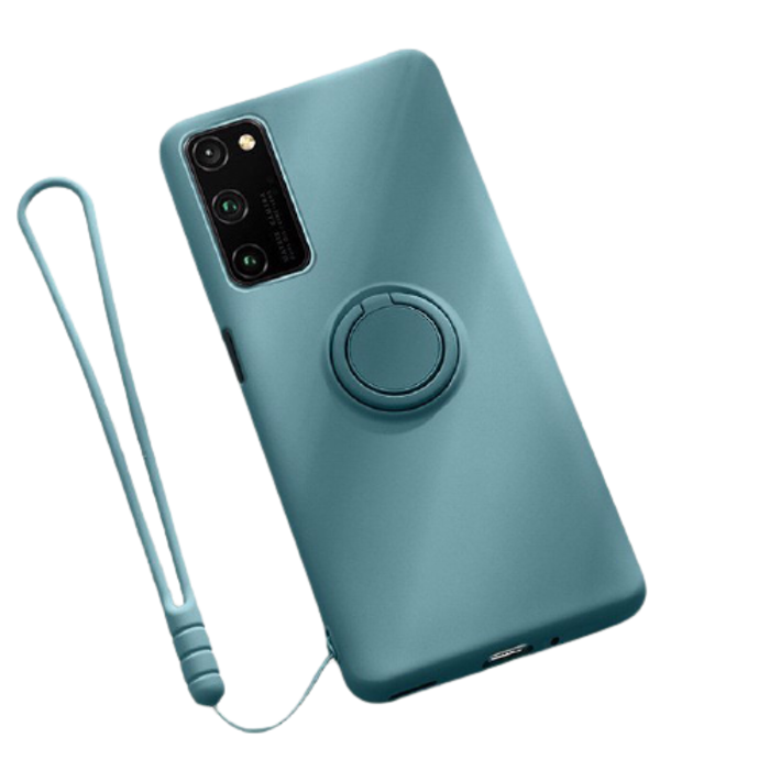  Vennus Silicone Case Ring Samsung S21 Ultra Ble